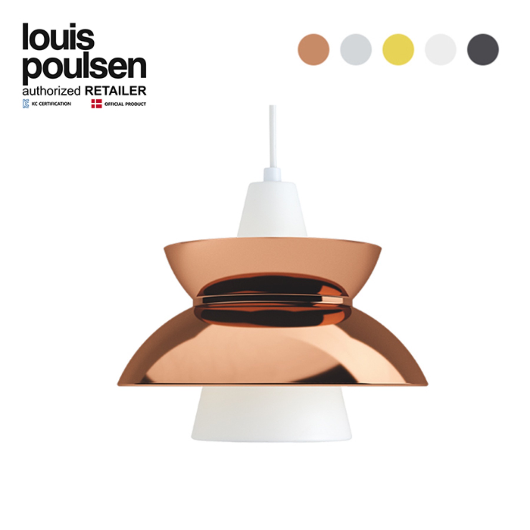 Doo Wop Pendant Lamp (5colors) 두왑 펜던트 램프